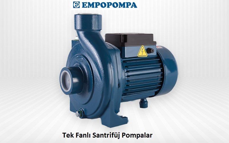 Empo EM-S 200 T   2Hp 380V   Tek Fanlı Santrifüj Pompa (SULAMA  AMAÇLI)