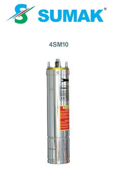 SUMAK 4SMT20 4\'\' 2 HP 380V DALGIÇ MOTORU