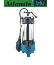 ATLANTİS BLU  DP250M- 0.35HP-220V- PASLANMAZ GÖVDELİ  AÇIK VORTEX TİP DÖKÜM FANLI PİS SU DALGIÇ  POMPASI