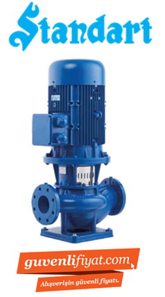 Standart ECO SNL 80-125 11kw-15hp 2900d/d Hat Tipi (In-Line) Kuru Rotorlu Sirkülasyon Pompa