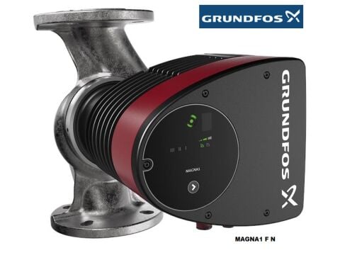 GRUNDFOS MAGNA1 50-80 F N  240mm  DN50  PN6/10  PASLANMAZ ÇELİK GÖVDELİ TEKLİ TİP FLANŞLI FREKANS KONVERTÖRLÜ SİRKÜLASYON POMPASI - 99221359