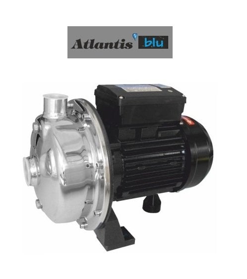 ATLANTİS KDC 075T  0.75 HP  380V  KAPALI FANLI KOMPLE PASLANMAZ ÇELİK  SANTRİFÜJ POMPA