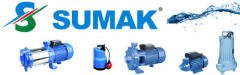 SUMAK SM 100-S 1HP 220V SICAK SU SANTRİFÜJ POMPA