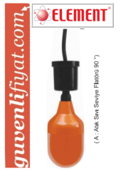 ELEMENT 5,MT 90 D KAUÇUK KABLOLU ATIK SU SIVI SEVİYE FLATÖRÜ (ŞAMANDIRA)