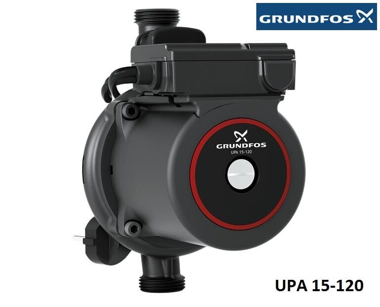 GRUNDFOS UPA 15-120 MİNİ EV HİDROFORU (GÜNEŞ ENERJİSİ SU BASINÇLANDIRMA POMPASI - SICAK SU RESİRKÜLASYONU) - 99553575