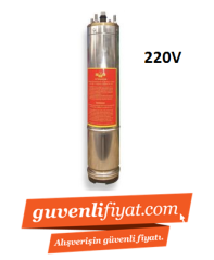 4'' 1.HP 220V DERİN KUYU DALGIÇ MOTOR