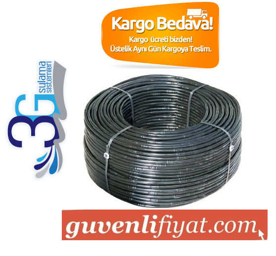 DELİKLİ DAMLAMA BORUSU 16X25 CM 400 MT