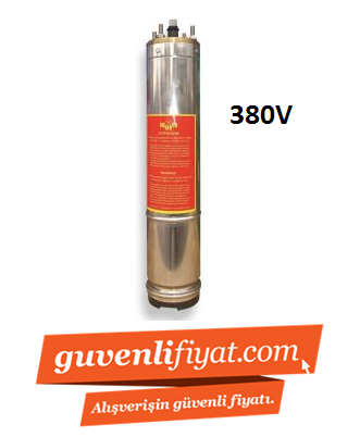 4'' 1.HP 380V DERİN KUYU DALGIÇ MOTOR