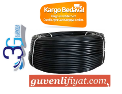 16 MM 400 MT DÜZ DELİKSİZ DAMLA BORUSU