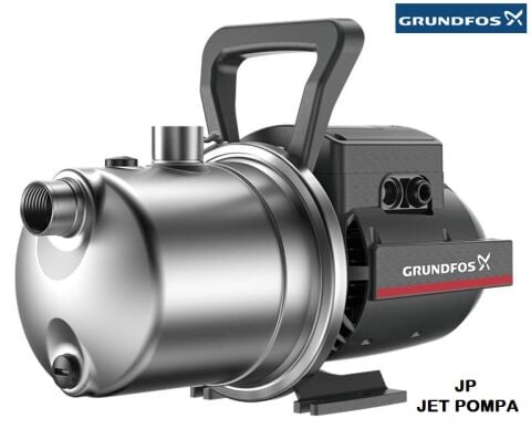 GRUNDFOS JP 4-54  1.13kW 220V  PASLANMAZ ÇELİK GÖVDELİ KENDİNDEN EMİŞLİ JET POMPA - 99458768