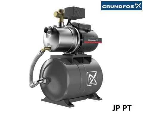GRUNDFOS JP 4-54 PT-H  1.13kW 220V  KENDİNDEN EMİŞLİ PASLANMAZ ÇELİK JET POMPALI 20 LİTRE YATIK TANKLI KOMPAKT PAKET HİDROFOR - 99463876