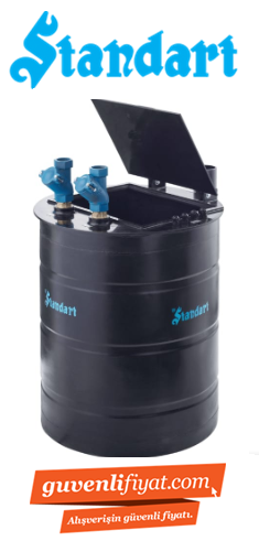 Standart Conflux 300-2-3 Çift Pompalı 3kw-4hp 300lt Hazneli  Hazır Atık Su Terfi İstasyonu