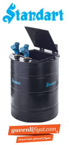 Standart Conflux 300-2-1.5 Çift Pompalı 1.5kw-2hp 300lt Hazneli  Hazır Atık Su Terfi İstasyonu