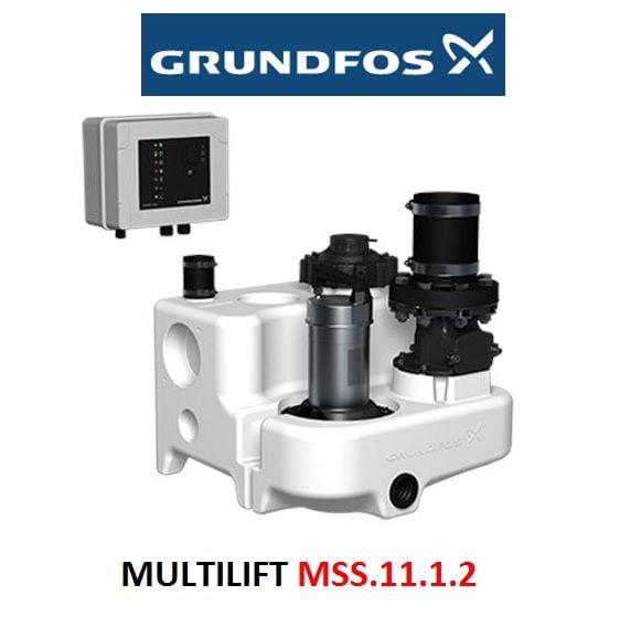GRUNDFOS MULTILIFT MSS.11.1.2   1.1kW 220V   ATIKSU FOSEPTİK TERFİ İSTASYONU - 97901037