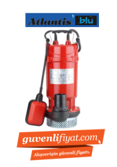 ATLANTİS DRN 37-1.5M -2HP-220V- YÜKSEK İRTİFALI TEMİZ SU DALGIÇ POMPA