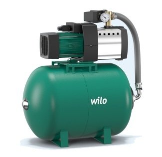 WİLO  HiMulti 3 H50-25P -  220V - 0.7 HP - KENDİNDEN EMİŞLİ, ÇOK  KADEMELİ YATAY TANKLI HİDROFOR