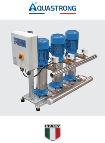 Aquastrong  DC3 EVP6H-5/1.8 T       3x2.5Hp 380V  Üç Pompalı Dikey Hidrofor