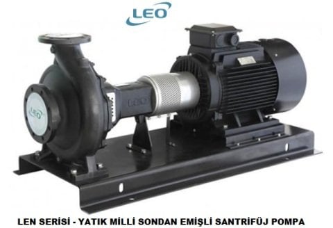 LEO  LEN125-80-200     7.5 HP  380V   SONDAN EMİŞLİ  YATAY MİLLİ  SANTRİFÜJ POMPA
