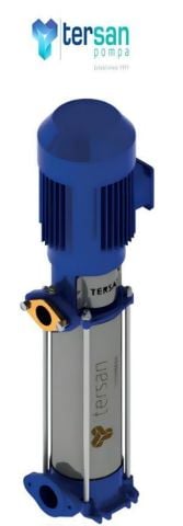 TERSAN, TH 6-12, 1.5HP, 380V,  TEKLİ,  DÜŞEY MİLLİ, ÇOK KADEMELİ MOTOPOMP