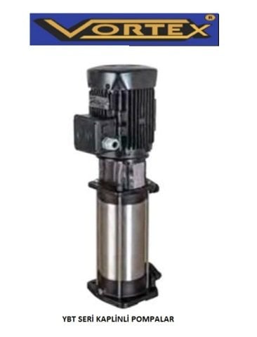 VORTEX YBT 14-15  5.5HP 380V  ÇOK KADEMELİ NORİL FANLI DİK MİLLİ KAPLİNLİ POMPA