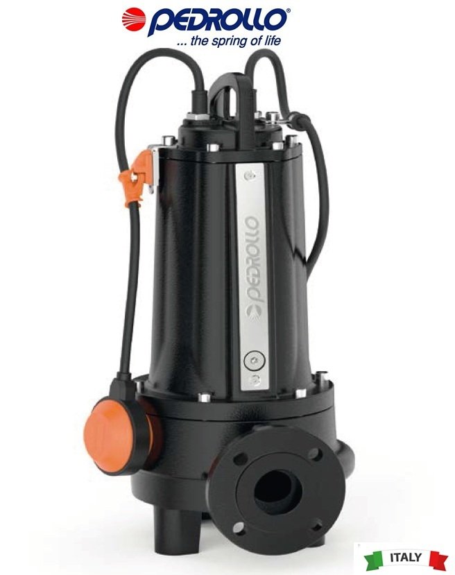 TR 1.5 - 2 HP 380V ÖĞÜTÜCÜLÜ FOSEPTİK DALGIÇ POMPA (VORTEX ÇARKLI)