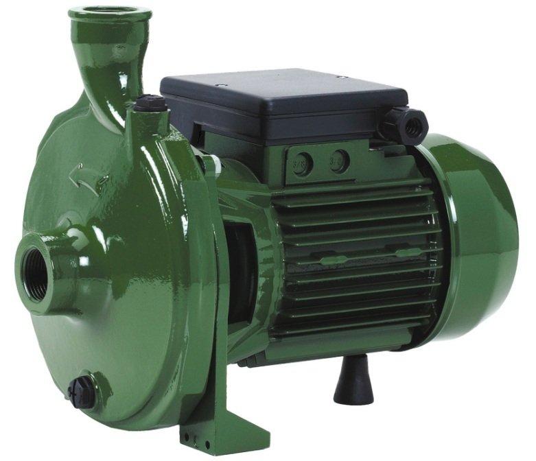 SEA LAND K 100 M -1HP- 220V- DÖKÜM GÖVDELİ TEK KADEMELİ SANTRİFÜJ POMPA - Kapalı Noril Fanlı Model