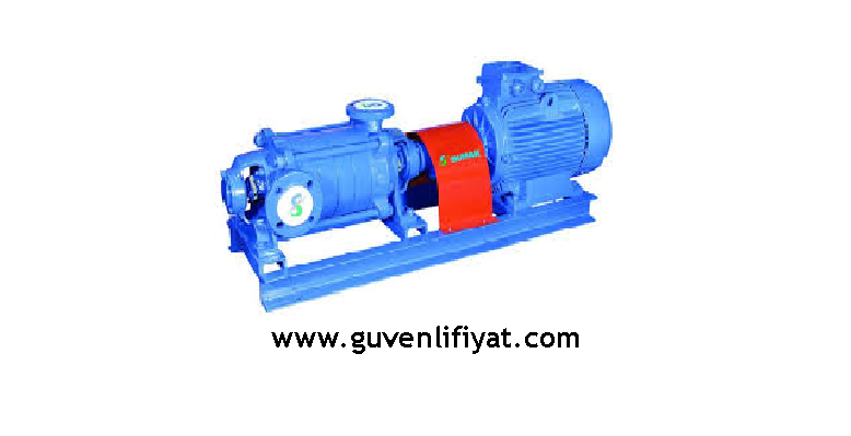 SUMAK SYT 40/8E 40 HP 380W YATAY MİLLİ KADEMELİ POMPA