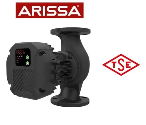 ARISSA HM1.1-65-150-340-F DN65  (340mm) FREKANS KONVERTÖRLÜ FLANŞLI SİRKÜLASYON POMPA