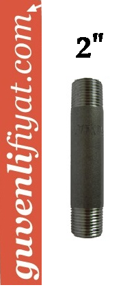 2\'\' 95CM SİYAH BORU NİPELİ