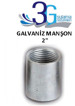 2 GALVANİZ MANŞON