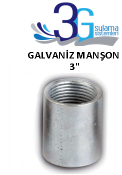 3 GALVANİZ MANŞON
