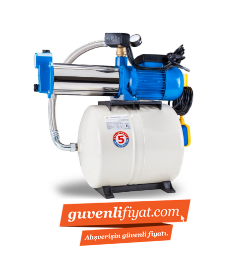 ETNA YPH 60-50 ES - 1.5 HP YATAY KADEMELİ SANTRİFÜJ POMPALI PAKET HİDROFOR