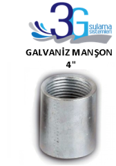 4 GALVANİZ MANŞON