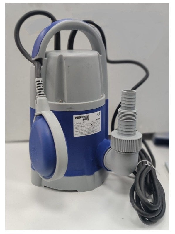 Atlantis Blu QSB-JH-750     750W 220V  Plastik Gövdeli Temiz Su Drenaj Pompa (Alttan Çıkışlı) - OKYANUS SERİ