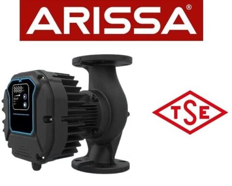 ARISSA HM1-80-150-360-F DN80 (360mm) FREKANS KONVERTÖRLÜ FLANŞLI SİRKÜLASYON POMPA
