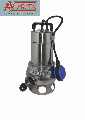 ARVEN RED TIGER 100 T -1HP-380V- PASLANMAZ ÇELİK FOSEPTİK DALGIÇ POMPA