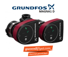 GRUNDFOS MAGNA1 D 32-80 180mm DN32 İKİZ TİP FREKANS KONVERTÖRLÜ SİRKÜLASYON POMPASI (DİŞLİ)-99221240