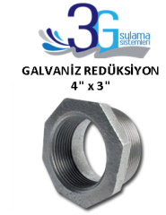 4 X 3 GALVANİZ REDÜKSİYON