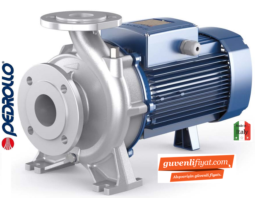 F 65/125B-I 7.5 HP 380V FLANŞLI PASLANMAZ SANTRİFÜJ POMPA