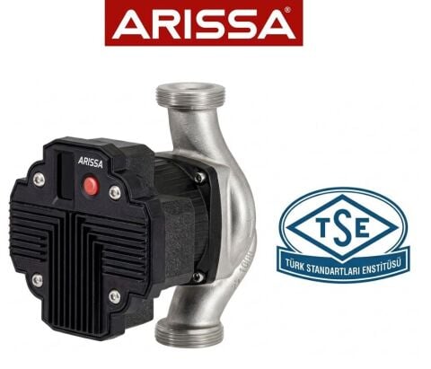 ARİSSA DHW-SS-HM-32-120-180 PASLANMAZ ÇELİK GÖVDELİ SICAK KULLANIM SUYU / RESİRKÜLASYON POMPASI