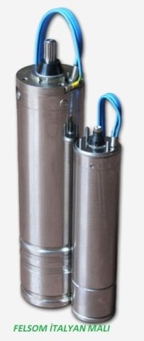 FELSOM FMO4 010M -1HP-220V-  4'' YAĞ SOĞUTMALI DALGIÇ MOTOR