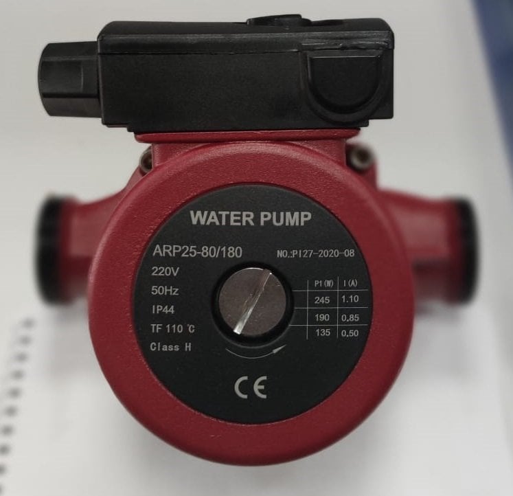 WATER 25-80/180 3 HIZLI DİŞLİ BAĞLANTILI SİRKÜLASYON POMPA 180 mm