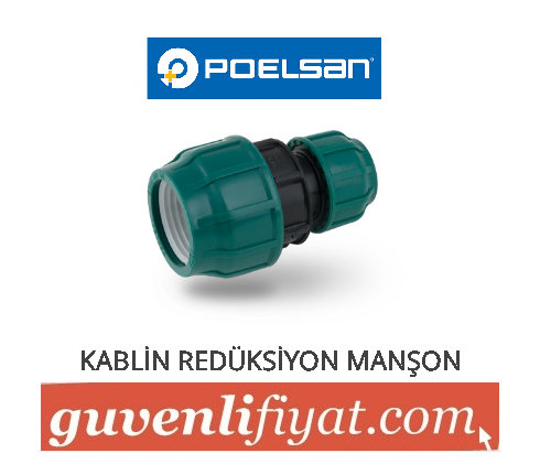 POELSAN 25x20 KAPLİN REDÜKSİYON MANŞON