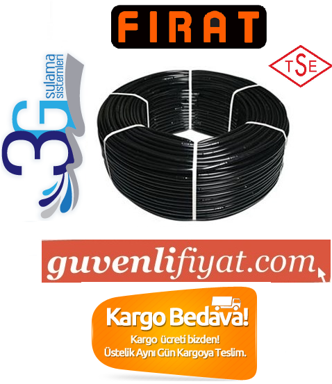 FIRAT DELİKLİ DAMLAMA BORUSU 16X33 CM