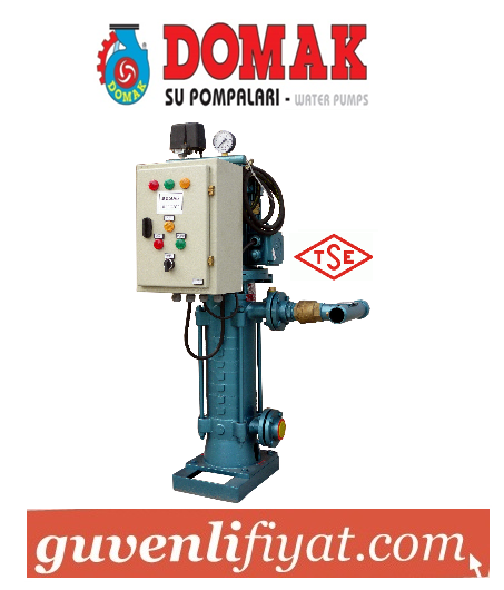 DOMAK KPDR40-6 15.HP 380V TEK POMPALI PİK DÖKÜM GÖVDELİ HİDROFOR