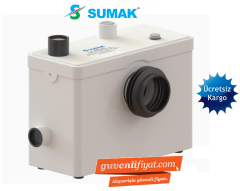 Sumak Smac 600 Br 600W - Wc + 2 Ünite Bıçaklı Wc Öğütücü