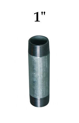 1/ 11 CM GALVANİZ BORU NİPELİ