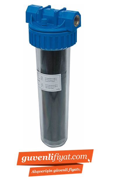 1'' FİLTRE KABI 370 AKTİF KARBON SU FİLTRESİ