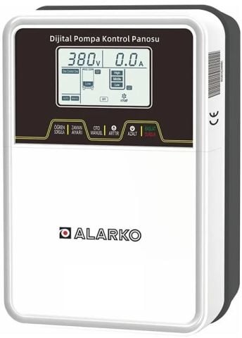Alarko Y2 4000 TRIFAZE 1HP - 5.5HP, 380V, İKİ POMPALI HİDROFOR DİJİTAL KONTROL PANOSU