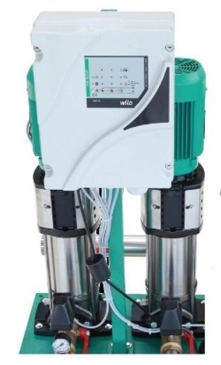 WİLO  COE2-Helix V 408-1/16/E/S/1.1 kW - 380V - 2X1.5 HP - ÇİFT POMPALI -DİKEY-ÇOK KADEMELİ  PASLANMAZ ÇELİK HİDROFOR